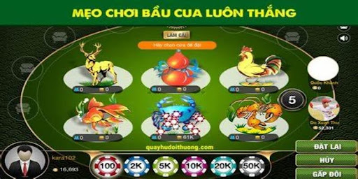 Bau Cua 4 1 Hướng dẫn cơ bản và những thay đổi mới trong cách tham gia trò chơi Bầu Cua trong năm 2024